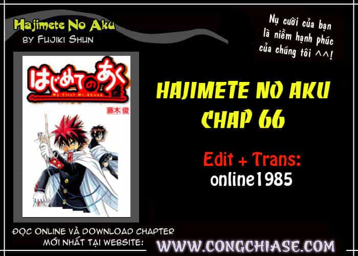 Hajimete No Aku - Chương 66 - ảnh 20