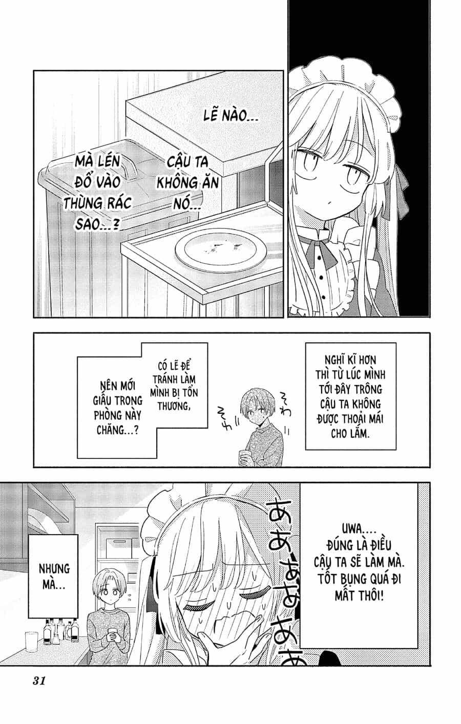 Hầu Gái Hachiya-Kun Biết Yêu - Chương 1 - ảnh 32