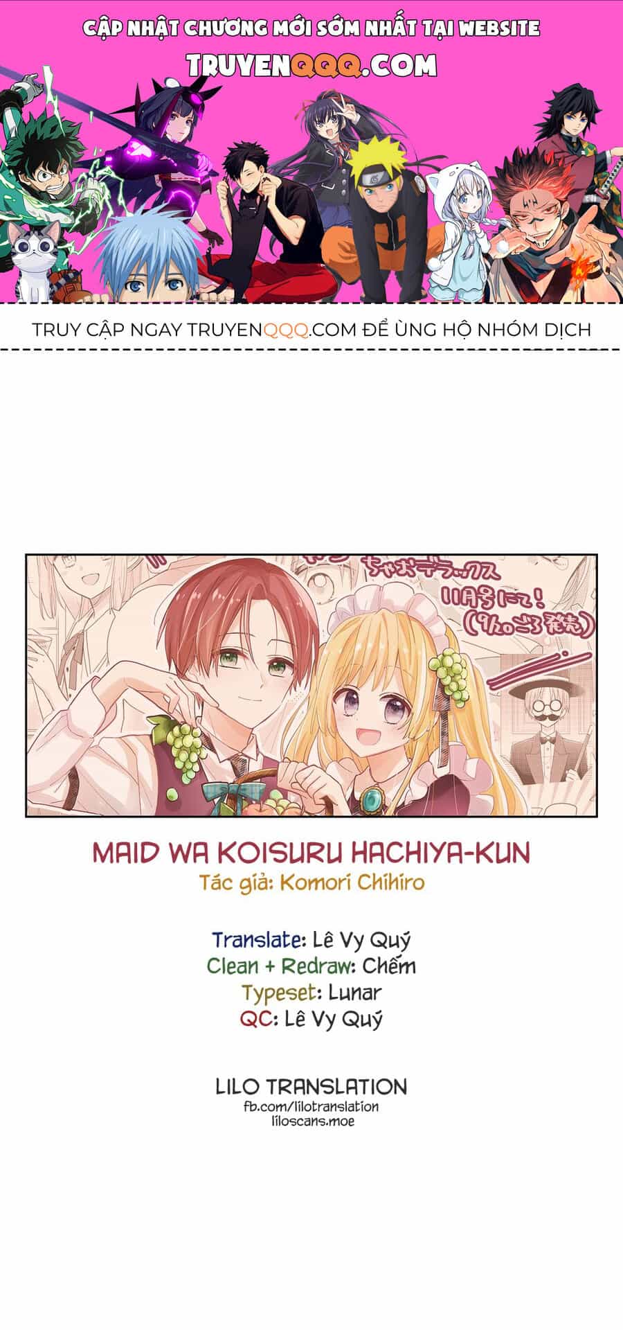 Hầu Gái Hachiya-Kun Biết Yêu - Chương 6 - ảnh 1