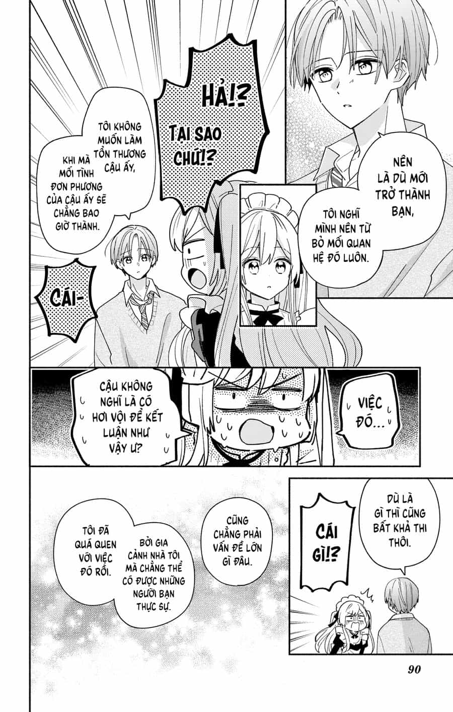 Hầu Gái Hachiya-Kun Biết Yêu - Chương 7 - ảnh 23