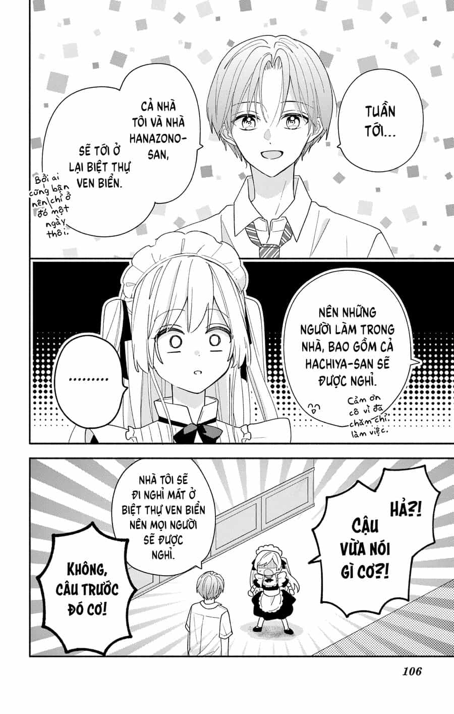 Hầu Gái Hachiya-Kun Biết Yêu - Chương 8 - ảnh 7