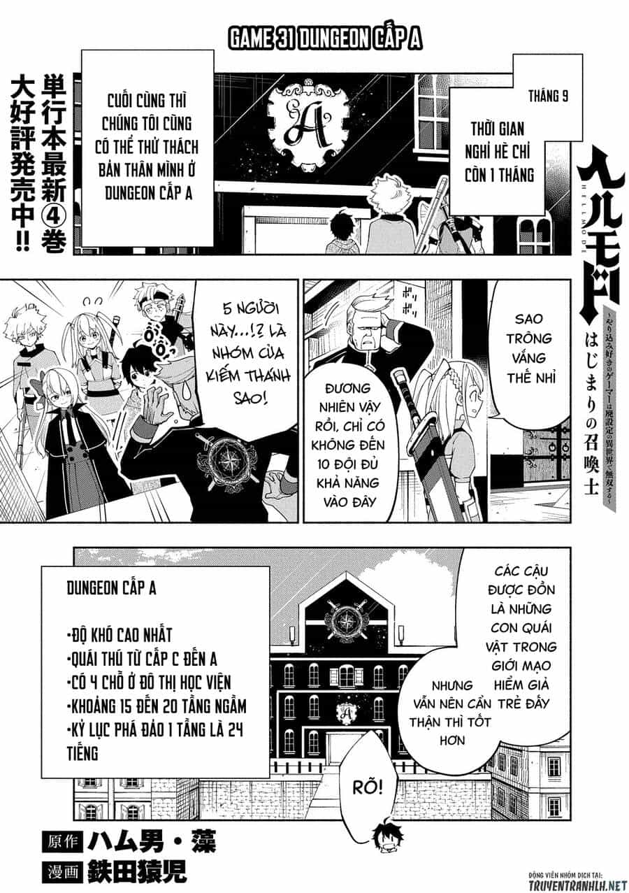 Hell Mode: Yarikomi Suki No Gamer Wa Hai Settei No Isekai De Musou Suru - Chương 31 - ảnh 3