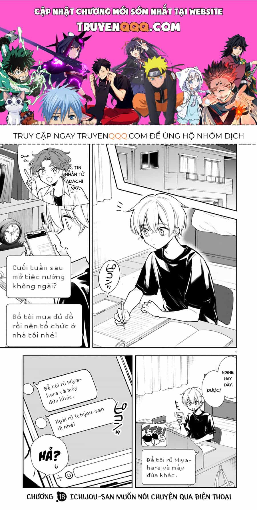 Hiện Hết Lên Mặt Cậu Rồi Kìa, Ichijou-San! - Chương 18 - ảnh 1
