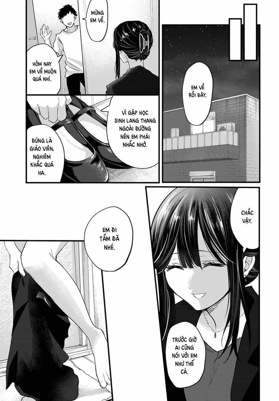 Hitodzuma Kyoushi Ga Oshiego No Joshi Koukousei Ni Do Hamari Suru Hanashi - Chương 1.1 - ảnh 13
