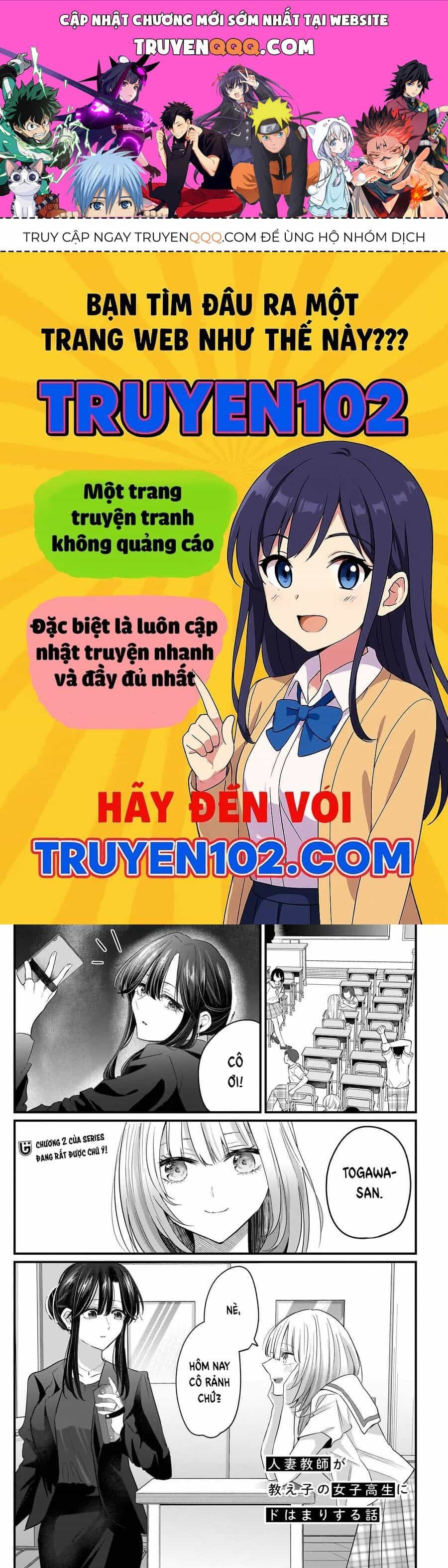 Hitodzuma Kyoushi Ga Oshiego No Joshi Koukousei Ni Do Hamari Suru Hanashi - Chương 2 - ảnh 1