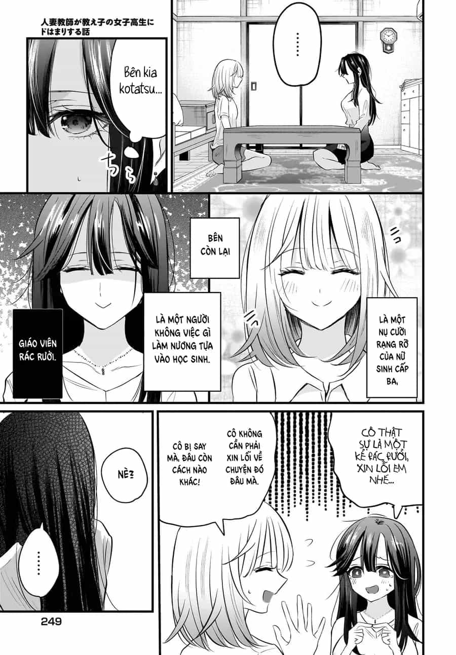 Hitodzuma Kyoushi Ga Oshiego No Joshi Koukousei Ni Do Hamari Suru Hanashi - Chương 3 - ảnh 21