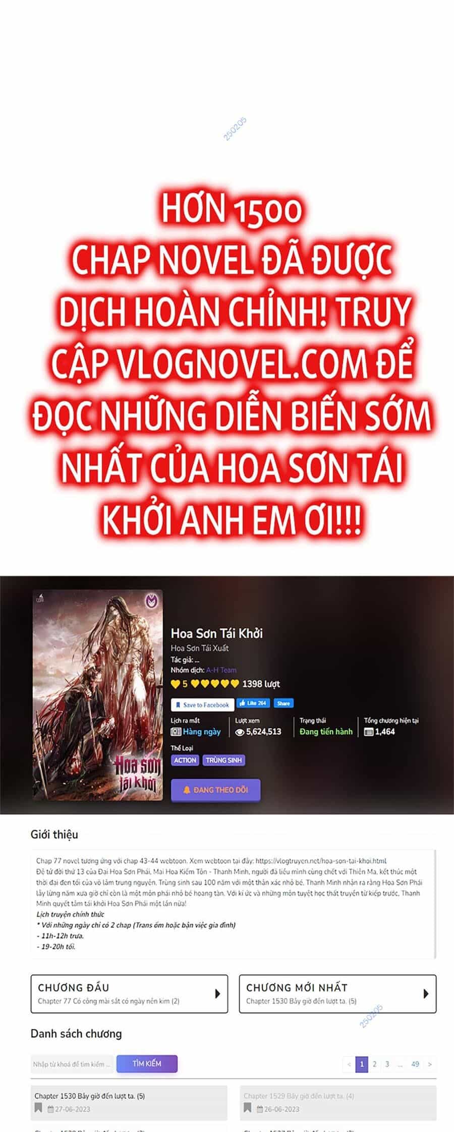 Hoa Sơn Tái Khởi - Chương 106 - ảnh 99