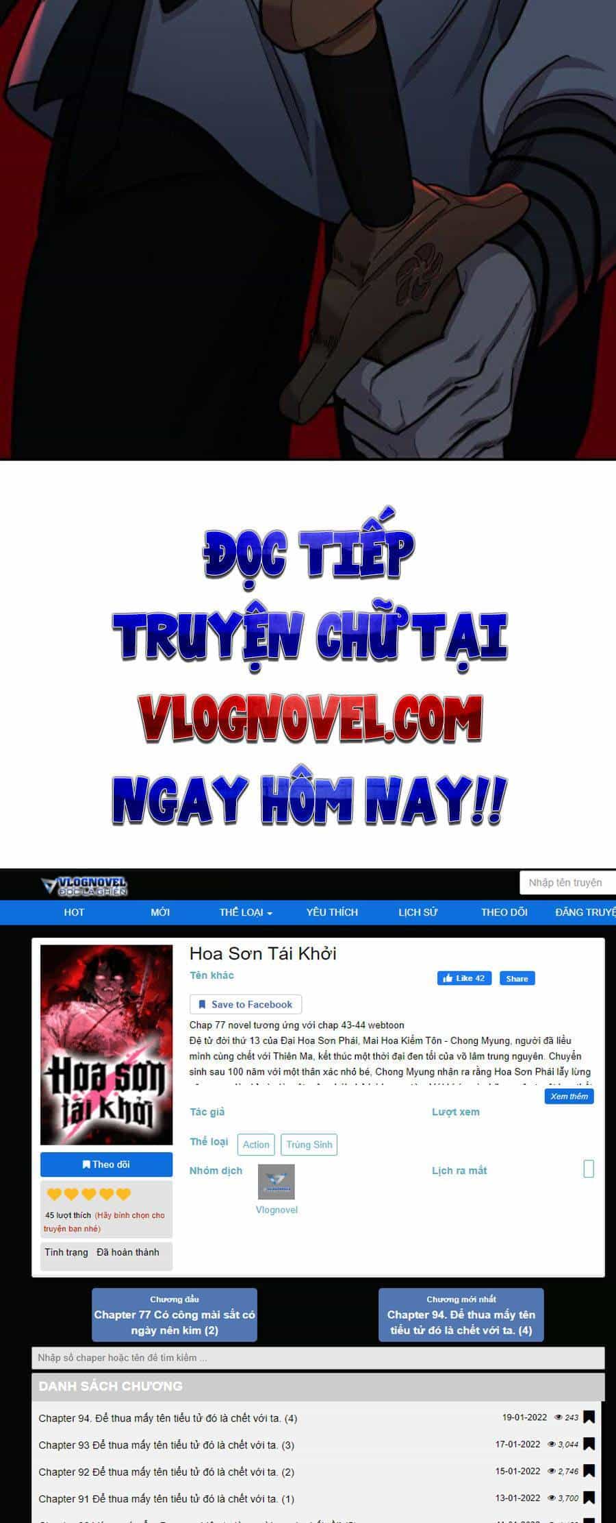 Hoa Sơn Tái Khởi - Chương 48 - ảnh 99