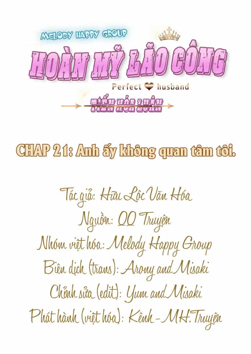 Hoàn Mỹ Lão Công Tiến Hóa Luân - Chương 21 - ảnh 3