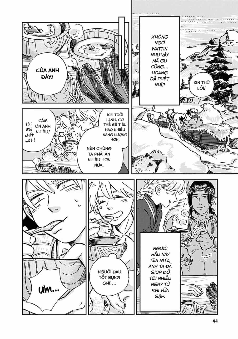 Hokuou Kizoku To Moukinzuma No Yukiguni Karigurashi - Chương 13 - ảnh 13