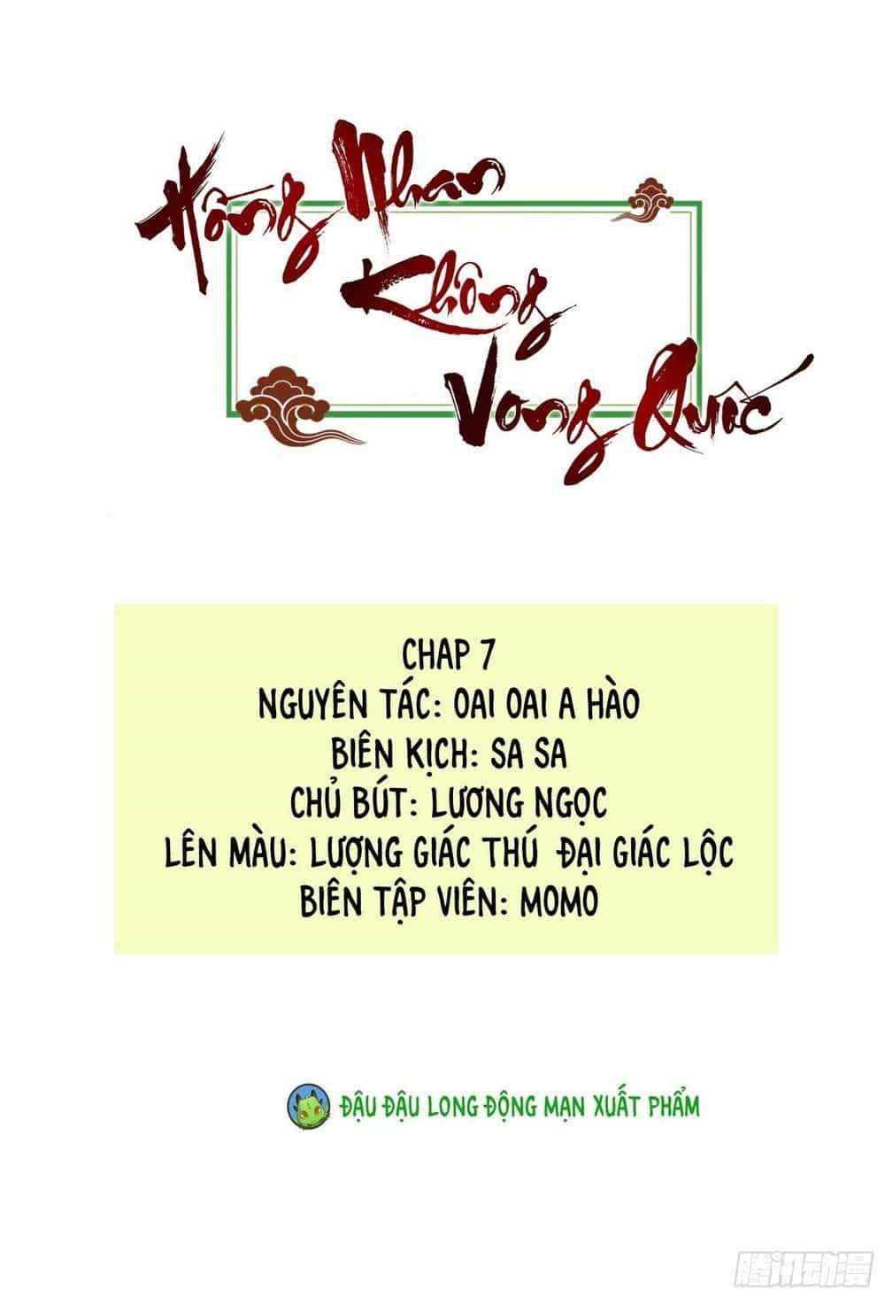 Hồng Nhan Bất Vong Quốc - Chương 7 - ảnh 1