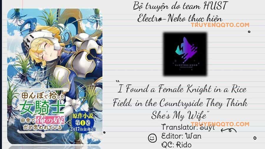 I Found A Female Knight In A Rice Field, In The Countryside They Think She’s My Wife - Chương 38 - ảnh 4