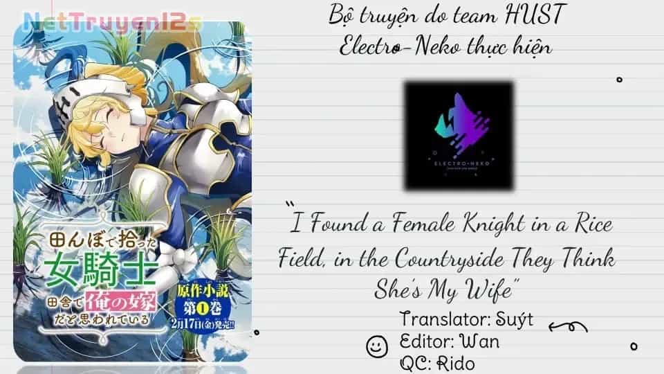 I Found A Female Knight In A Rice Field, In The Countryside They Think She’s My Wife - Chương 50 - ảnh 2