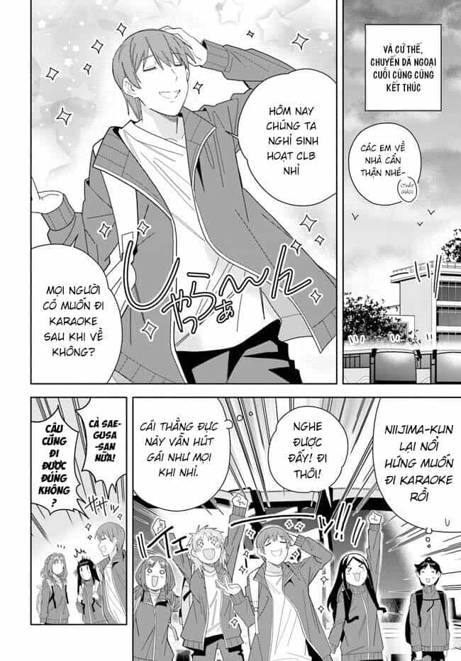 Idol Cùng Lớp Tôi Cứ Đáng Nghi Thế Nào Ấy - Chương 5 - ảnh 4