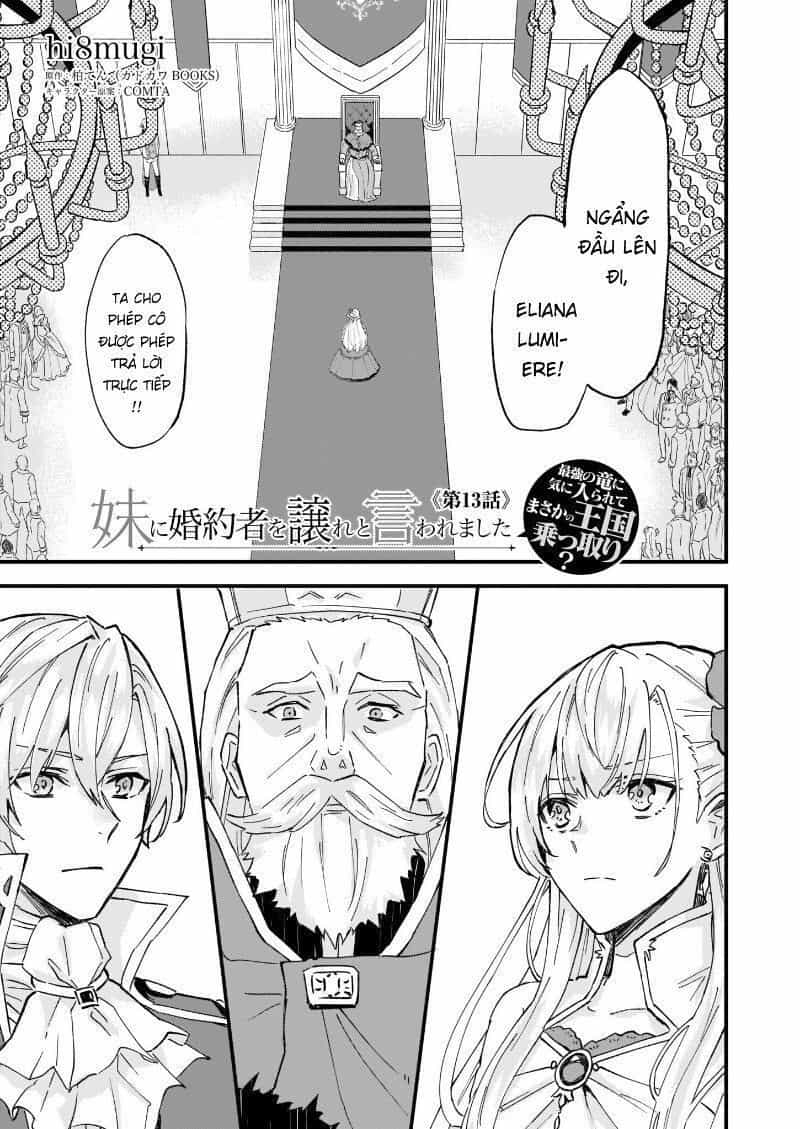 Imouto Ni Fiancee Wo Yuzure To Iwaremashita, Saikyou No Ryuu Ni Kiniirarete Masakano Okoku Nottori? - Chương 13.4 - ảnh 2