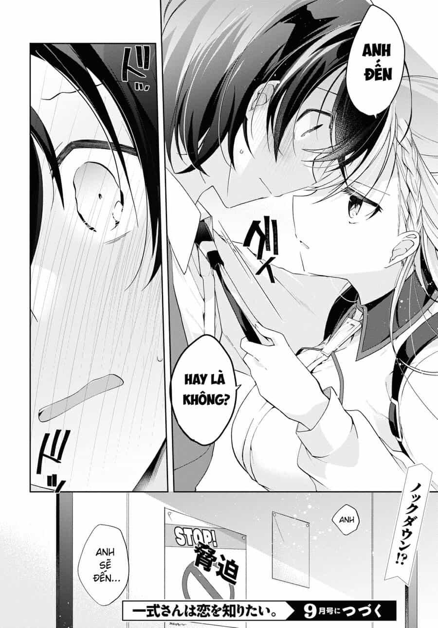 Isshiki-San Wa Koi Wo Shiritai - Chương 12 - ảnh 23