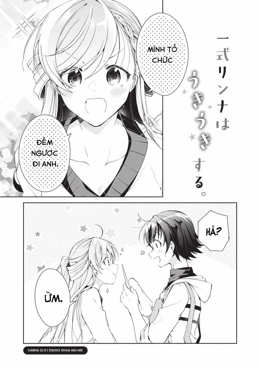 Isshiki-San Wa Koi Wo Shiritai - Chương 22.9 - ảnh 1