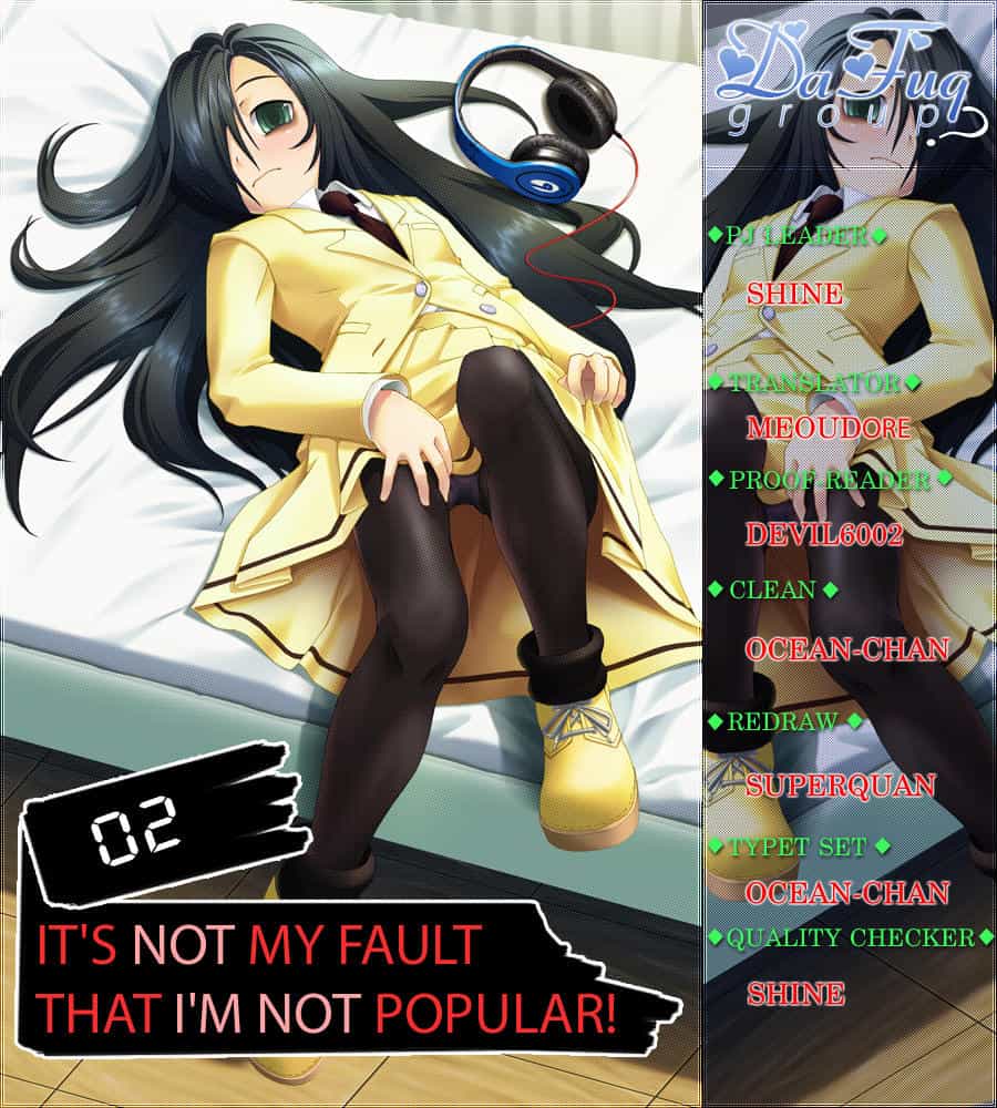 It’s Not My Fault That I’m Not Popular! - Chương 4 - ảnh 1