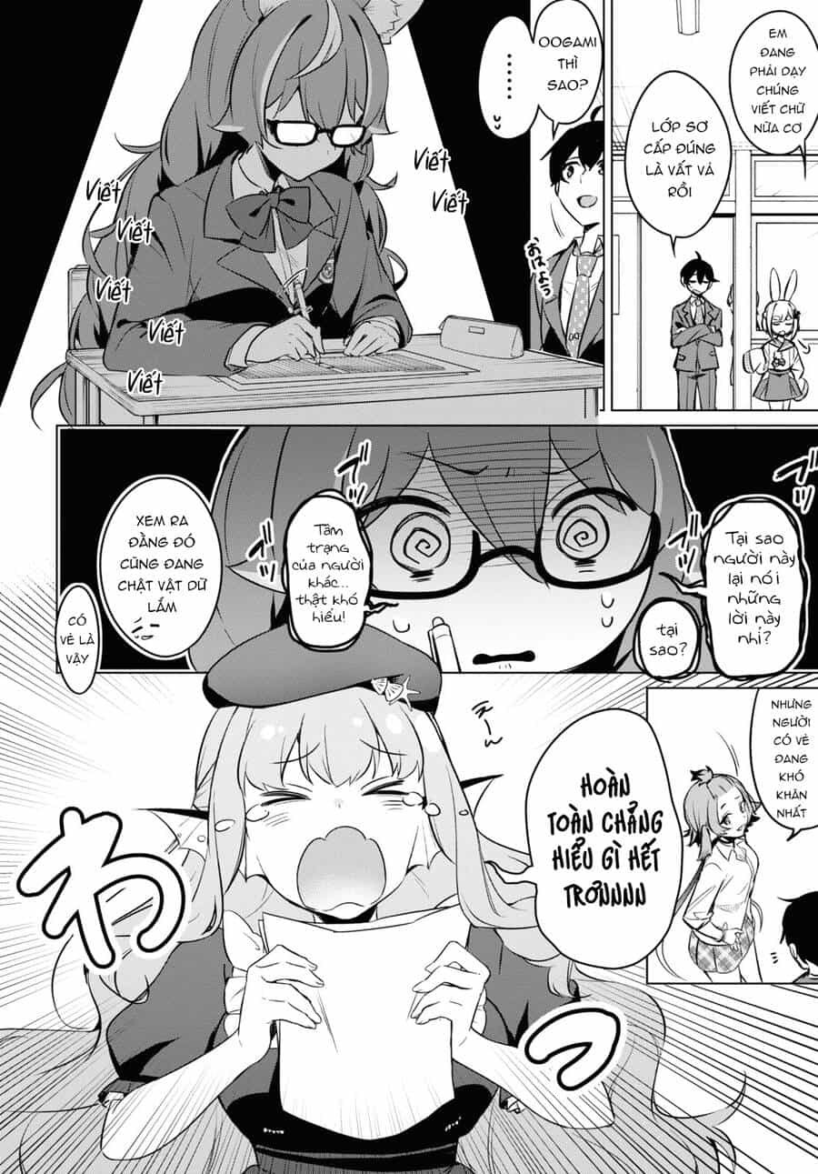 Jingai Kyoushitsu No Ningen-Girai Kyoushi: Hitoma-Sensei, Watashi-Tachi Ni Ningen O Oshiete Kuremasen Ka? - Chương 11 - ảnh 9