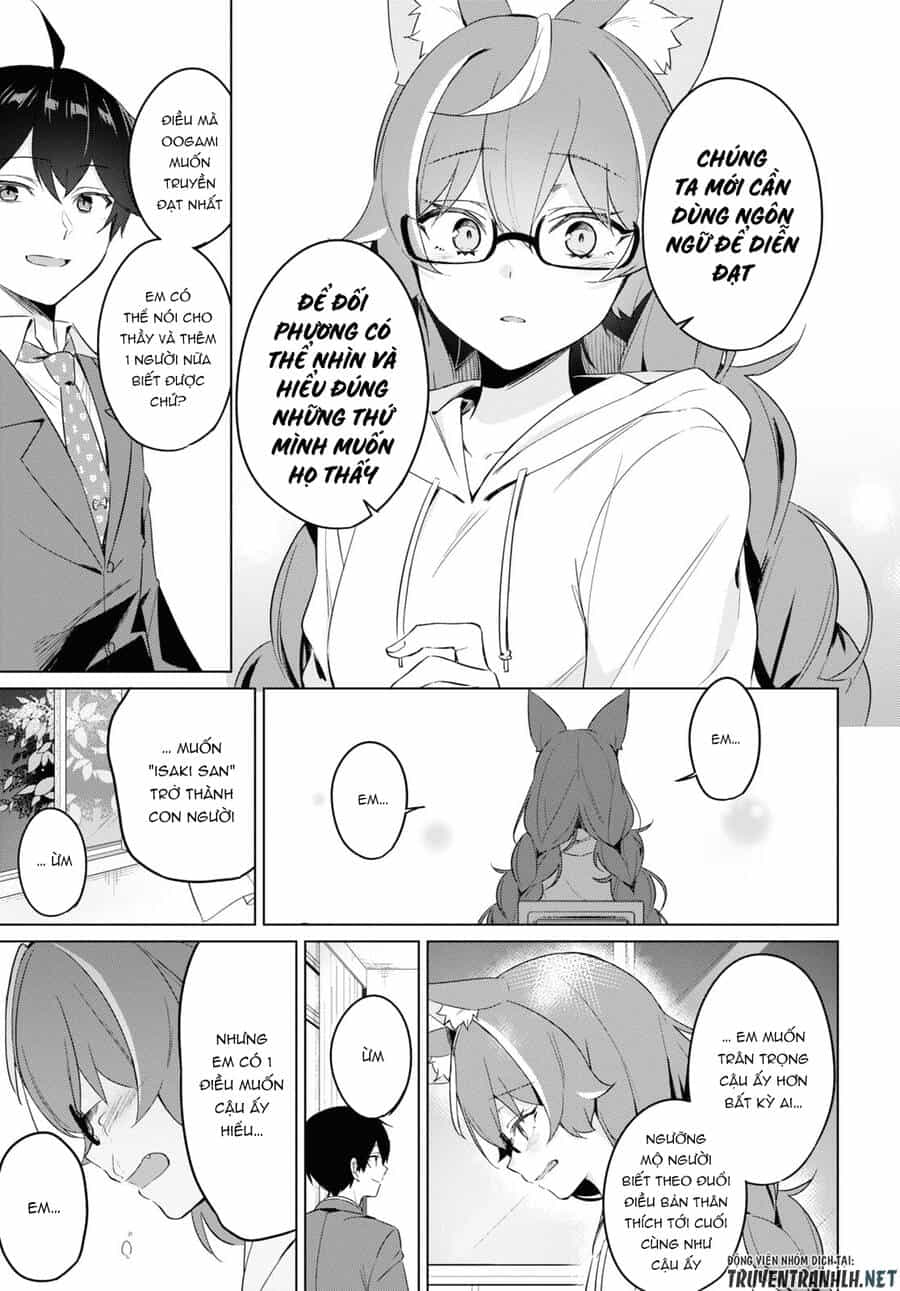 Jingai Kyoushitsu No Ningen-Girai Kyoushi: Hitoma-Sensei, Watashi-Tachi Ni Ningen O Oshiete Kuremasen Ka? - Chương 4 - ảnh 18