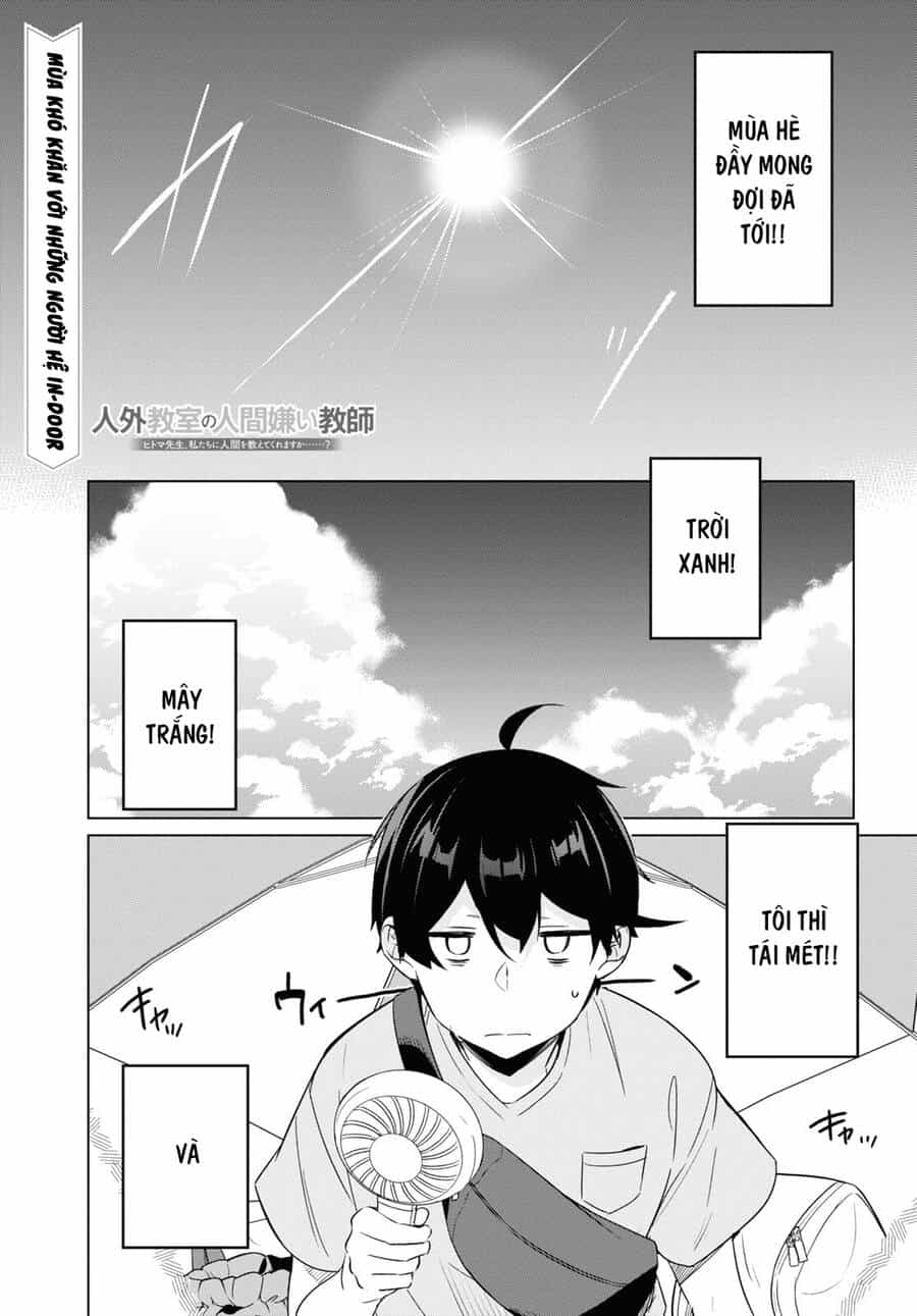 Jingai Kyoushitsu No Ningen-Girai Kyoushi: Hitoma-Sensei, Watashi-Tachi Ni Ningen O Oshiete Kuremasen Ka? - Chương 5 - ảnh 2