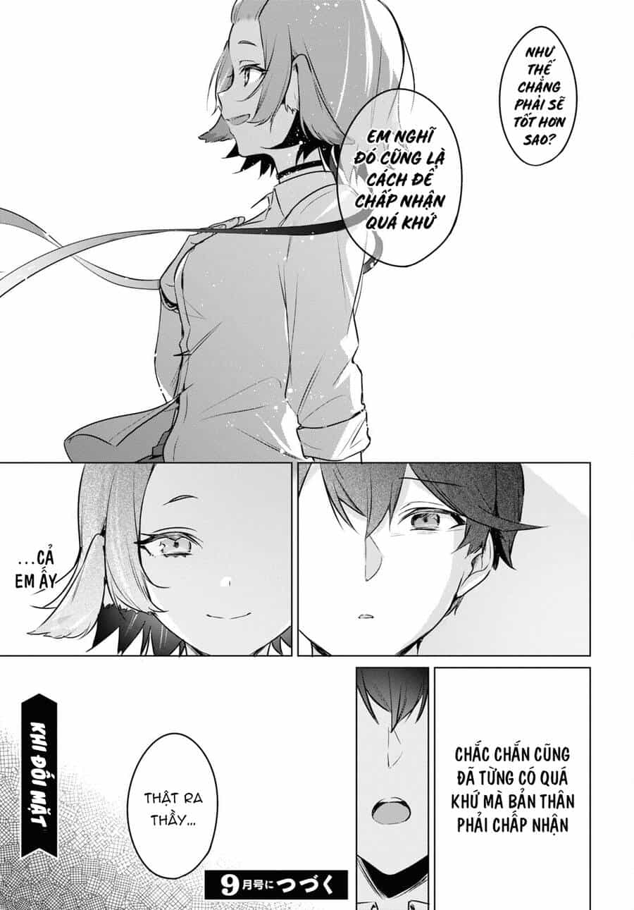 Jingai Kyoushitsu No Ningen-Girai Kyoushi: Hitoma-Sensei, Watashi-Tachi Ni Ningen O Oshiete Kuremasen Ka? - Chương 9 - ảnh 22
