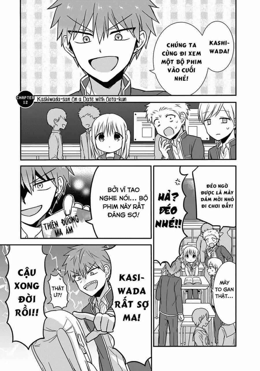 Kao Ni Denai Kashiwada-San To Kao Ni Deru Oota-Kun - Chương 12 - ảnh 1
