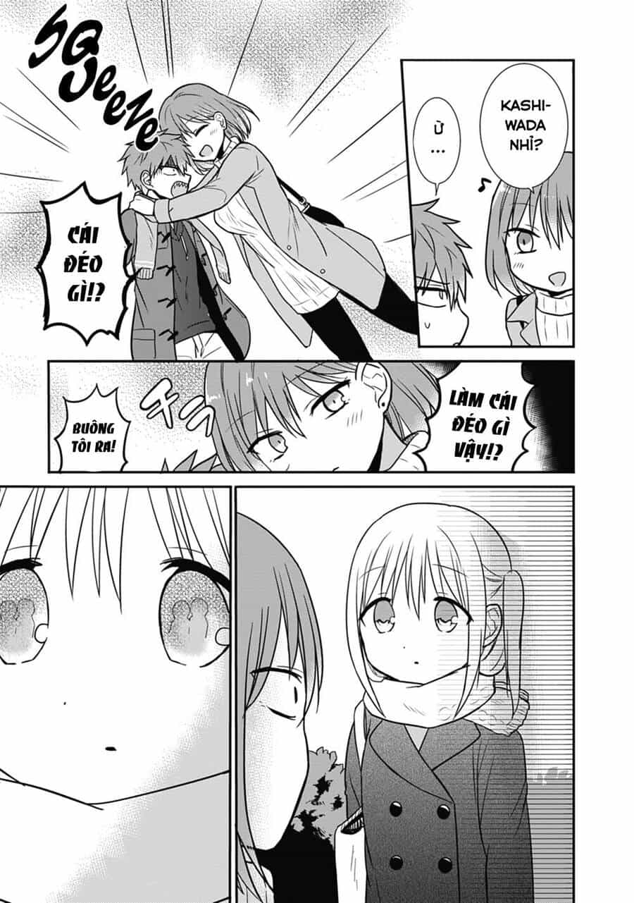 Kao Ni Denai Kashiwada-San To Kao Ni Deru Oota-Kun - Chương 16 - ảnh 12