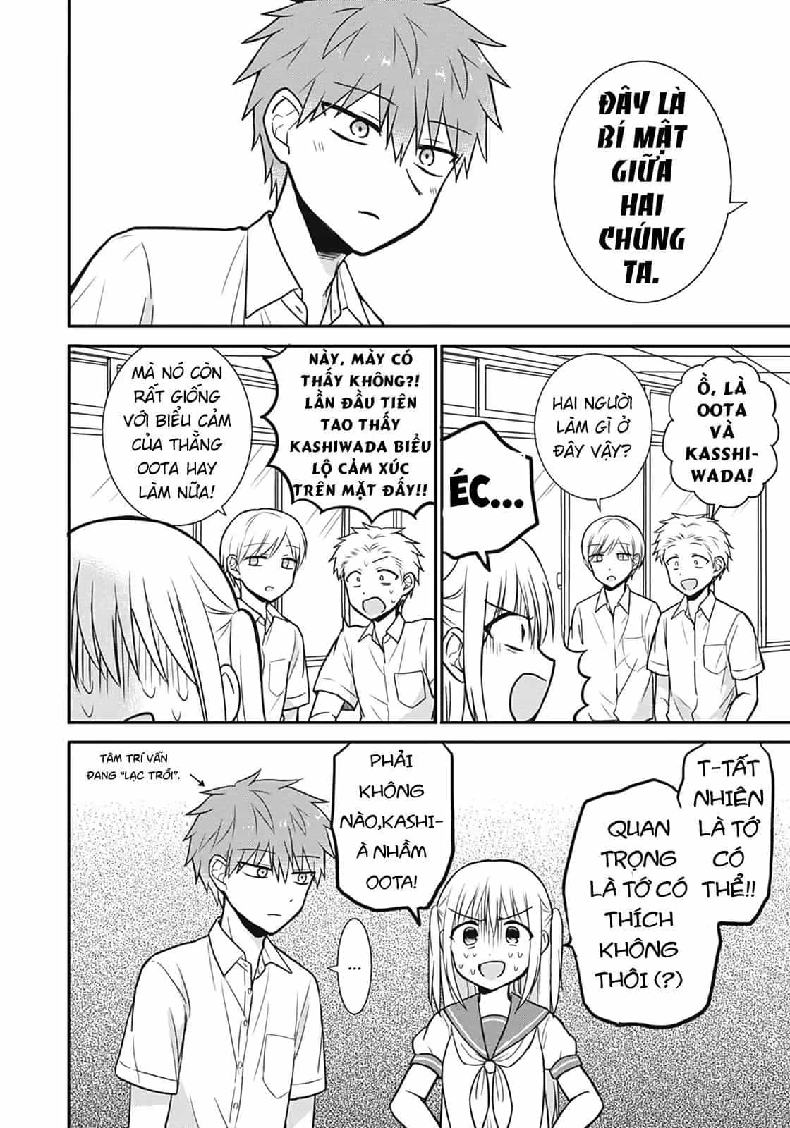 Kao Ni Denai Kashiwada-San To Kao Ni Deru Oota-Kun - Chương 25.1 - ảnh 6