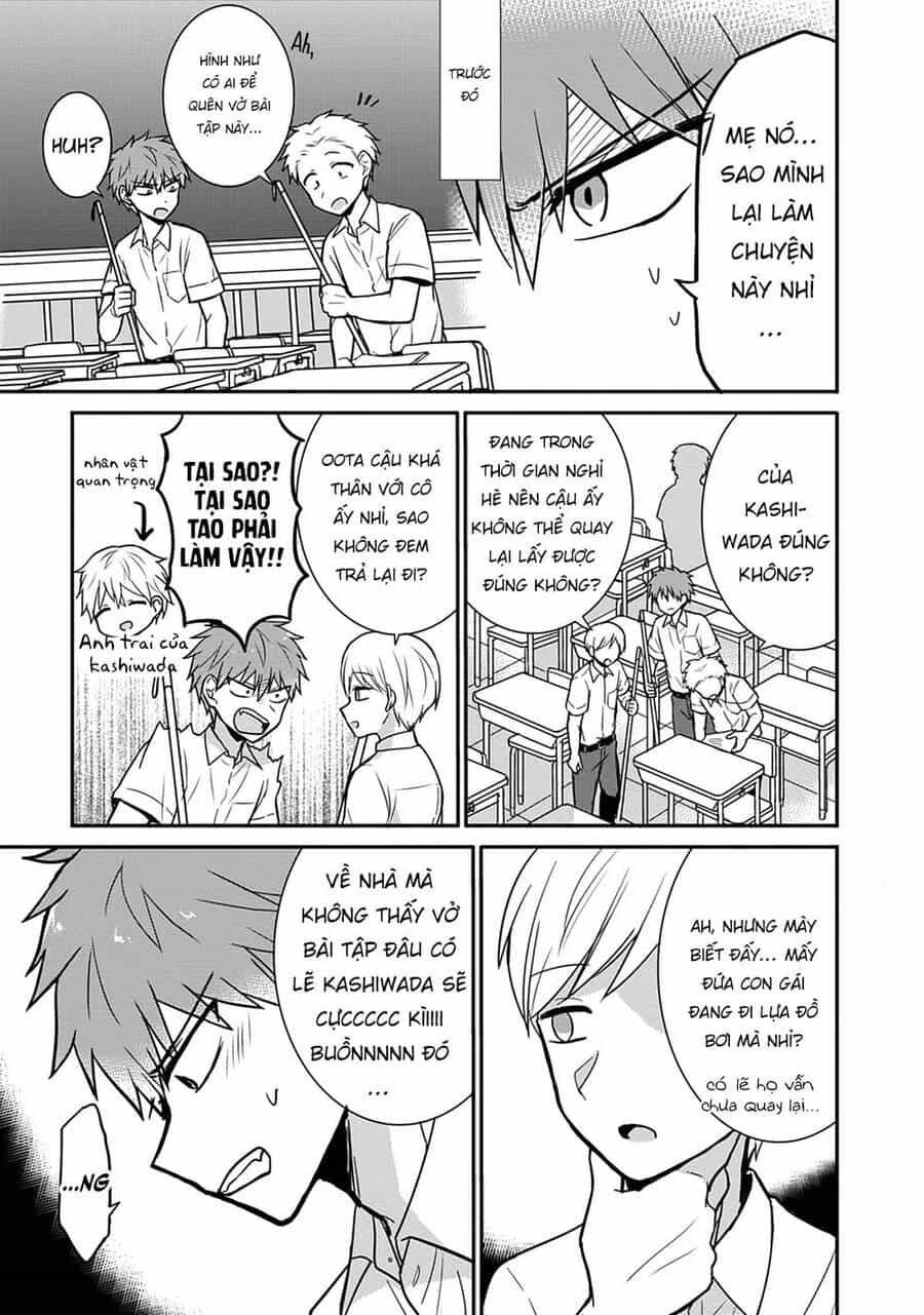 Kao Ni Denai Kashiwada-San To Kao Ni Deru Oota-Kun - Chương 33 - ảnh 7