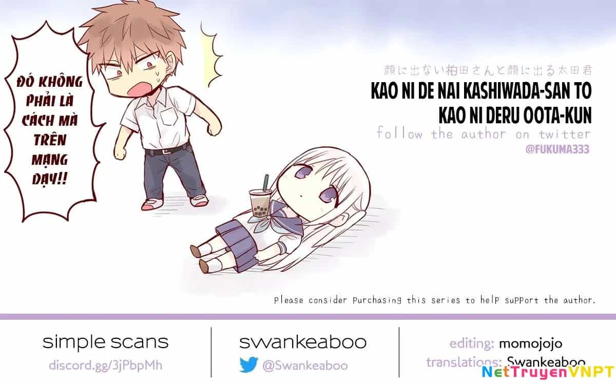 Kao Ni Denai Kashiwada-San To Kao Ni Deru Oota-Kun - Chương 32 - ảnh 14