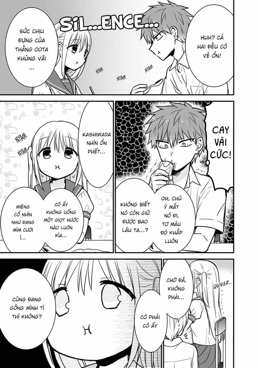Kao Ni Denai Kashiwada-San To Kao Ni Deru Oota-Kun - Chương 40 - ảnh 10
