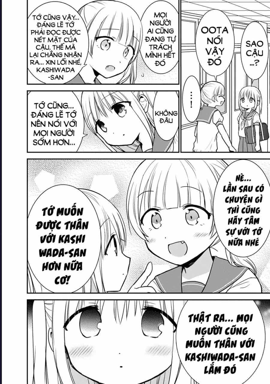 Kao Ni Denai Kashiwada-San To Kao Ni Deru Oota-Kun - Chương 49 - ảnh 3