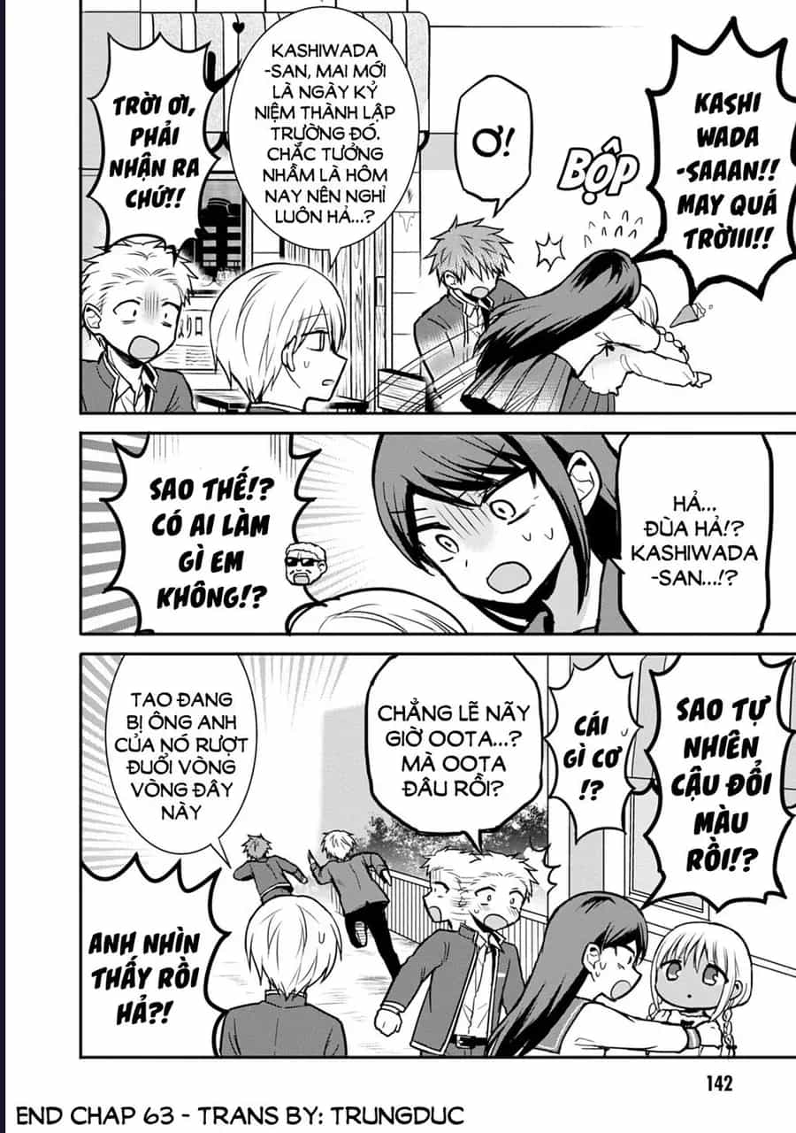 Kao Ni Denai Kashiwada-San To Kao Ni Deru Oota-Kun - Chương 63 - ảnh 12