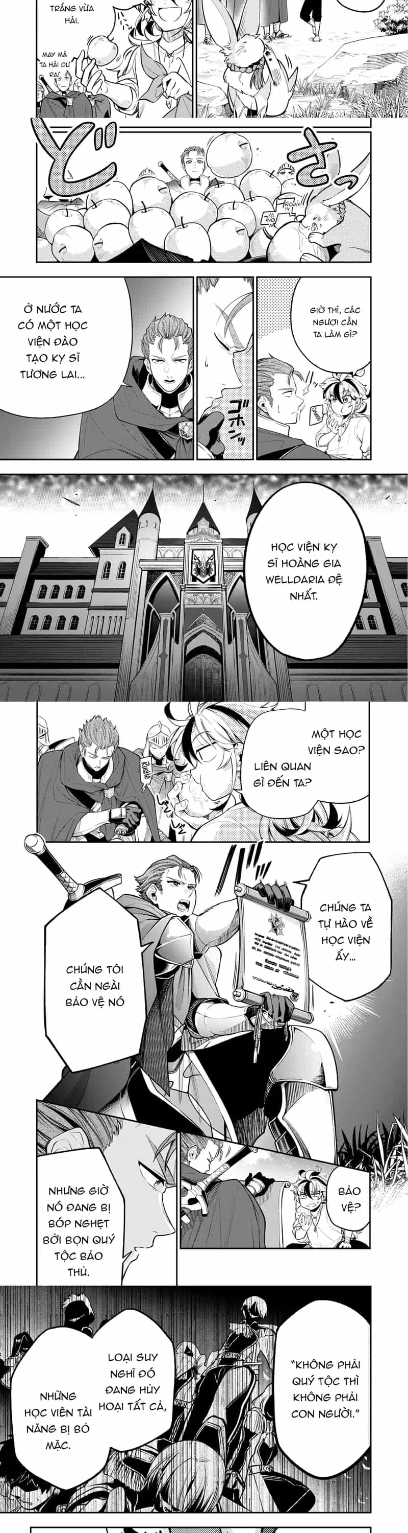 Ken O Motanai Ken Sei, Kizoku Ni Shihai Sa Reta Kishi Gakuen De Muso Suru - Chương 1 - ảnh 6