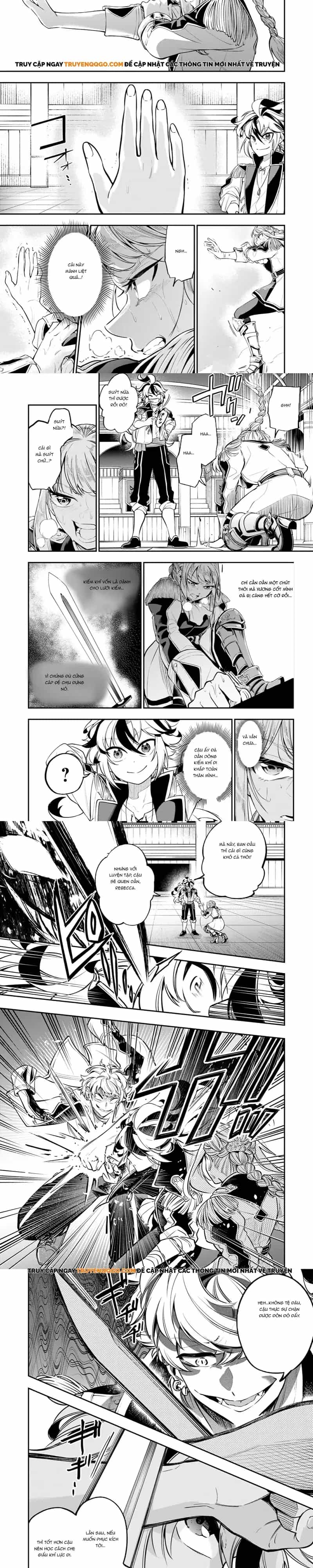 Ken O Motanai Ken Sei, Kizoku Ni Shihai Sa Reta Kishi Gakuen De Muso Suru - Chương 4 - ảnh 4