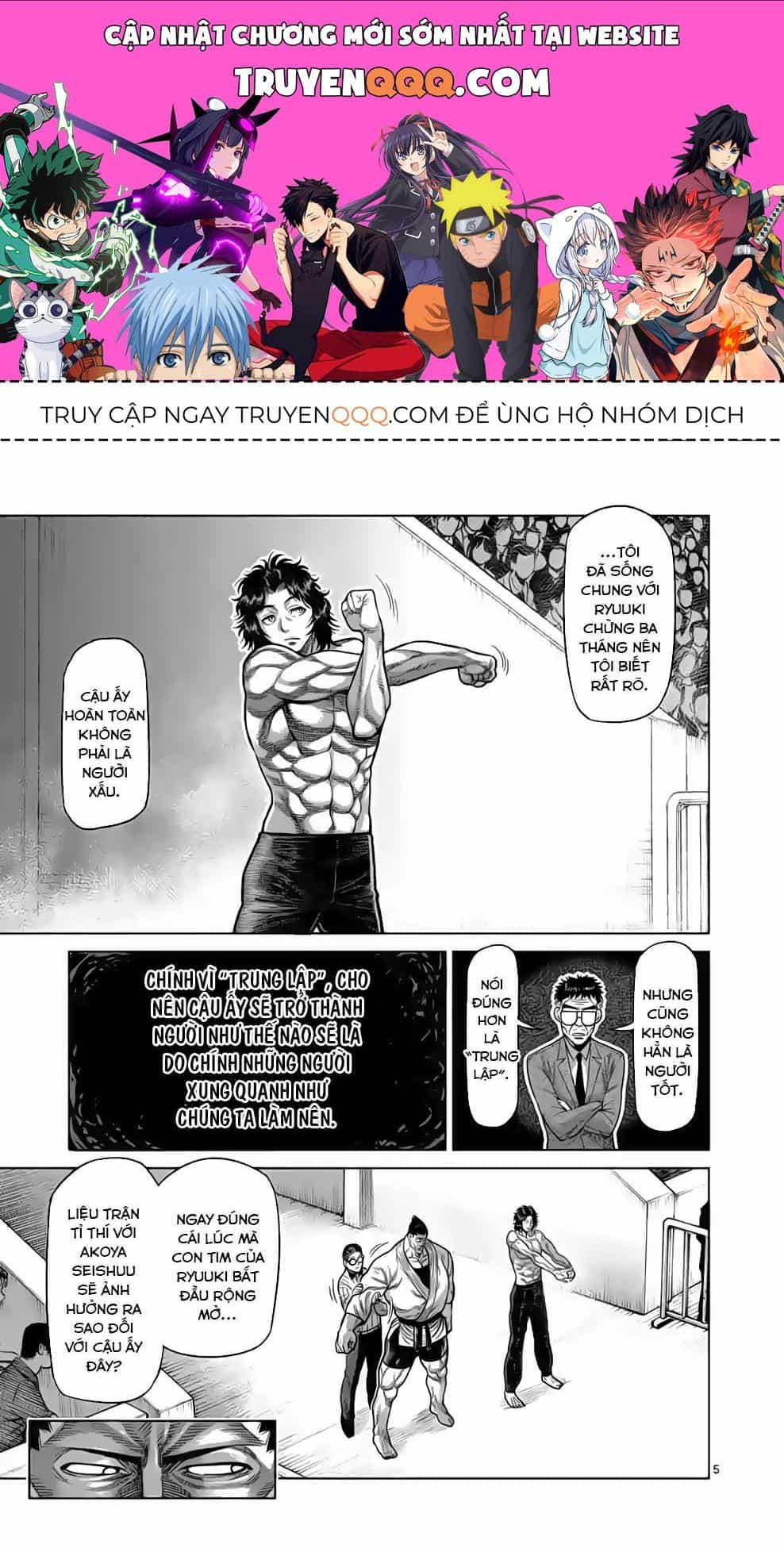 Kengan Ashura Phần 2 - Chương 37.4 - ảnh 1