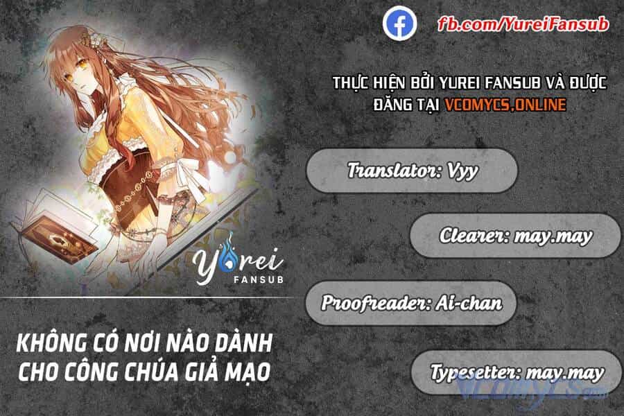 Không Có Nơi Nào Dành Cho Công Chúa Giả Mạo - Chương 7 - ảnh 1