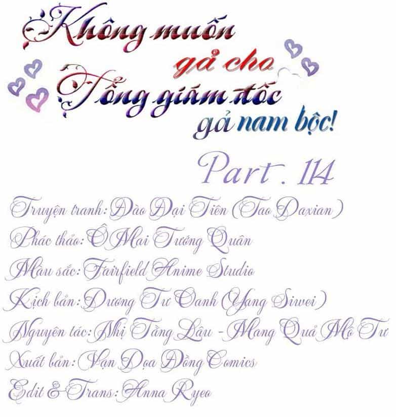 Không Gả Cho Tổng Tài, Gả Cho Người Hầu - Chương 114 - ảnh 1
