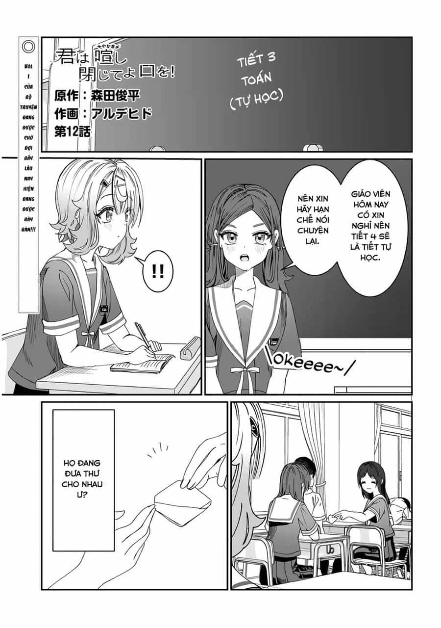 Kimi Wa Yakamashi Tojite Yo Kuchi Wo! - Chương 12 - ảnh 2