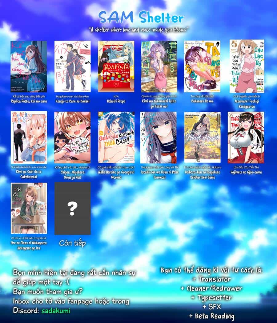 Kimi Wa Yakamashi Tojite Yo Kuchi Wo! - Chương 44 - ảnh 14