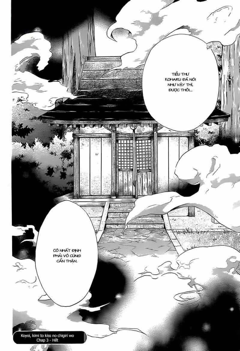 Koyoi, Kimi To Kiss No Chigiri Wo - Chương 3 - ảnh 40