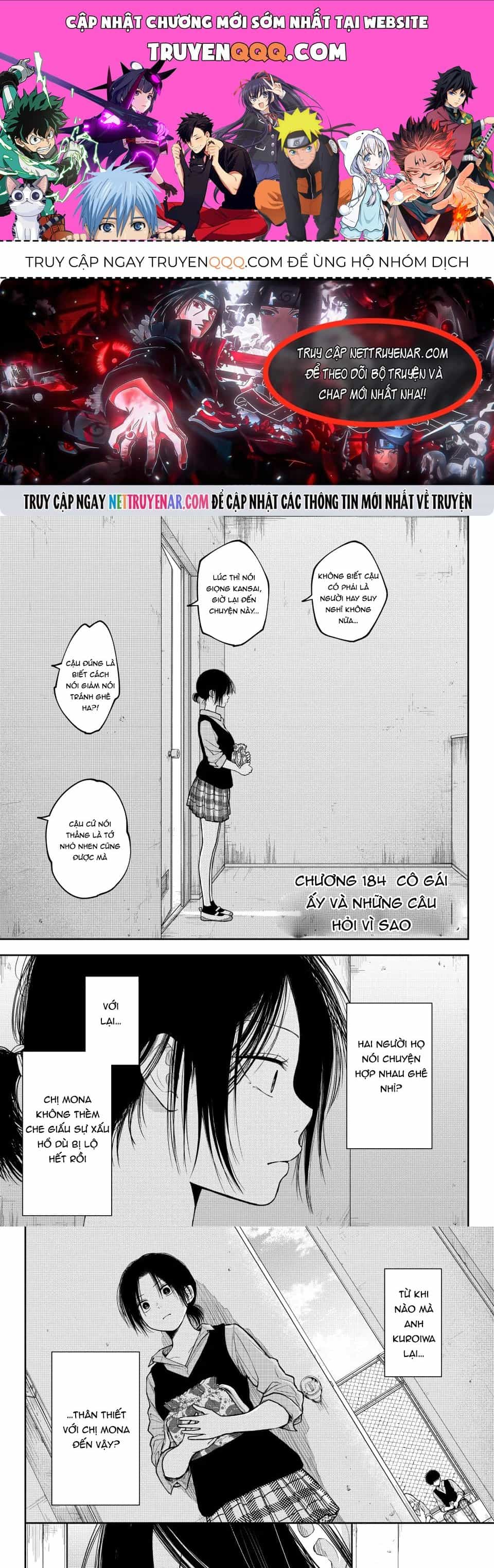 Kuroiwa Medaka Ni Watashi No Kawaii Ga Tsuujinai - Chương 184 - ảnh 1