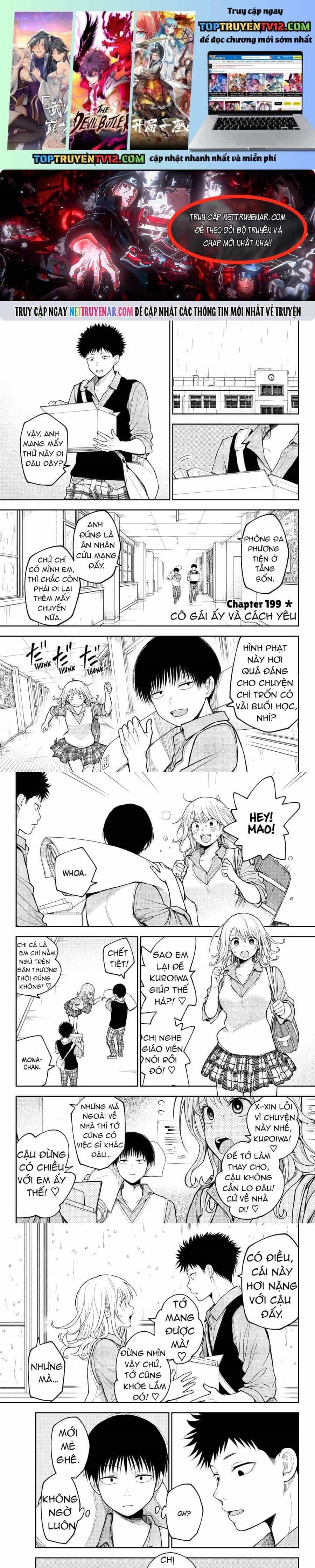 Kuroiwa Medaka Ni Watashi No Kawaii Ga Tsuujinai - Chương 199 - ảnh 2