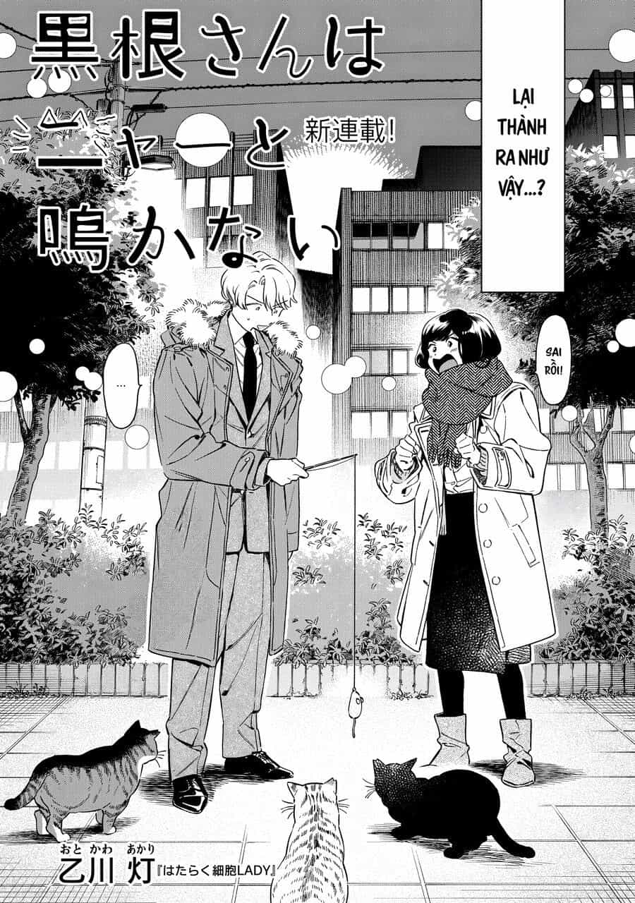 Kurone-San Wa Nyaa To Nakanai - Chương 1 - ảnh 2