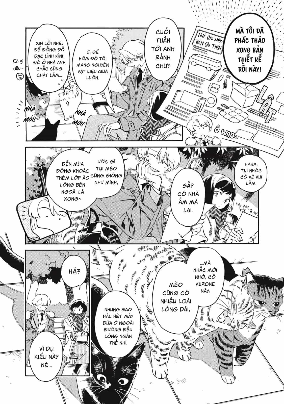 Kurone-San Wa Nyaa To Nakanai - Chương 8 - ảnh 4