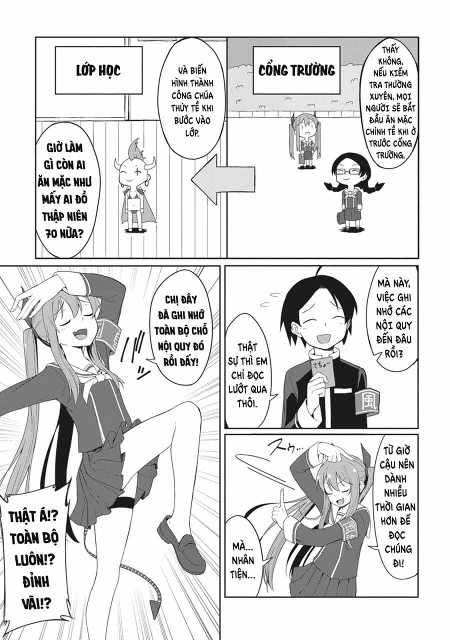 Kuso Zako Fuuki Iinchou Kaeri-Chan - Chương 4 - ảnh 4