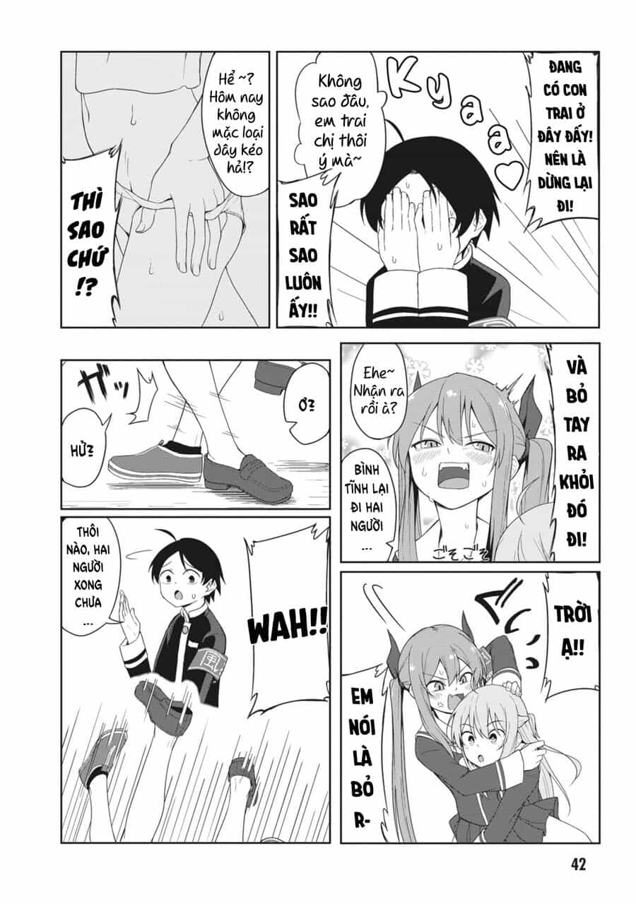 Kuso Zako Fuuki Iinchou Kaeri-Chan - Chương 4 - ảnh 9