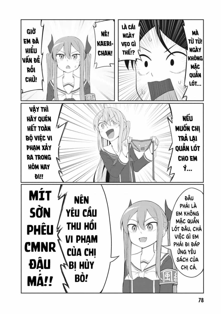 Kuso Zako Fuuki Iinchou Kaeri-Chan - Chuong 7 - ảnh 9