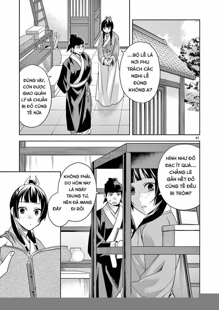 Kusuriya No Hitorigoto ~Maomao No Koukyuu Nazotoki Techou~ - Chương 22 - ảnh 41